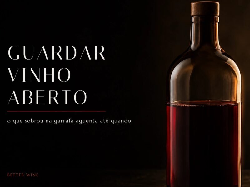 Garrafa sem rótulo parcialmente cheia de vinho tinto, iluminada por um facho quente à direita sobre fundo escuro.