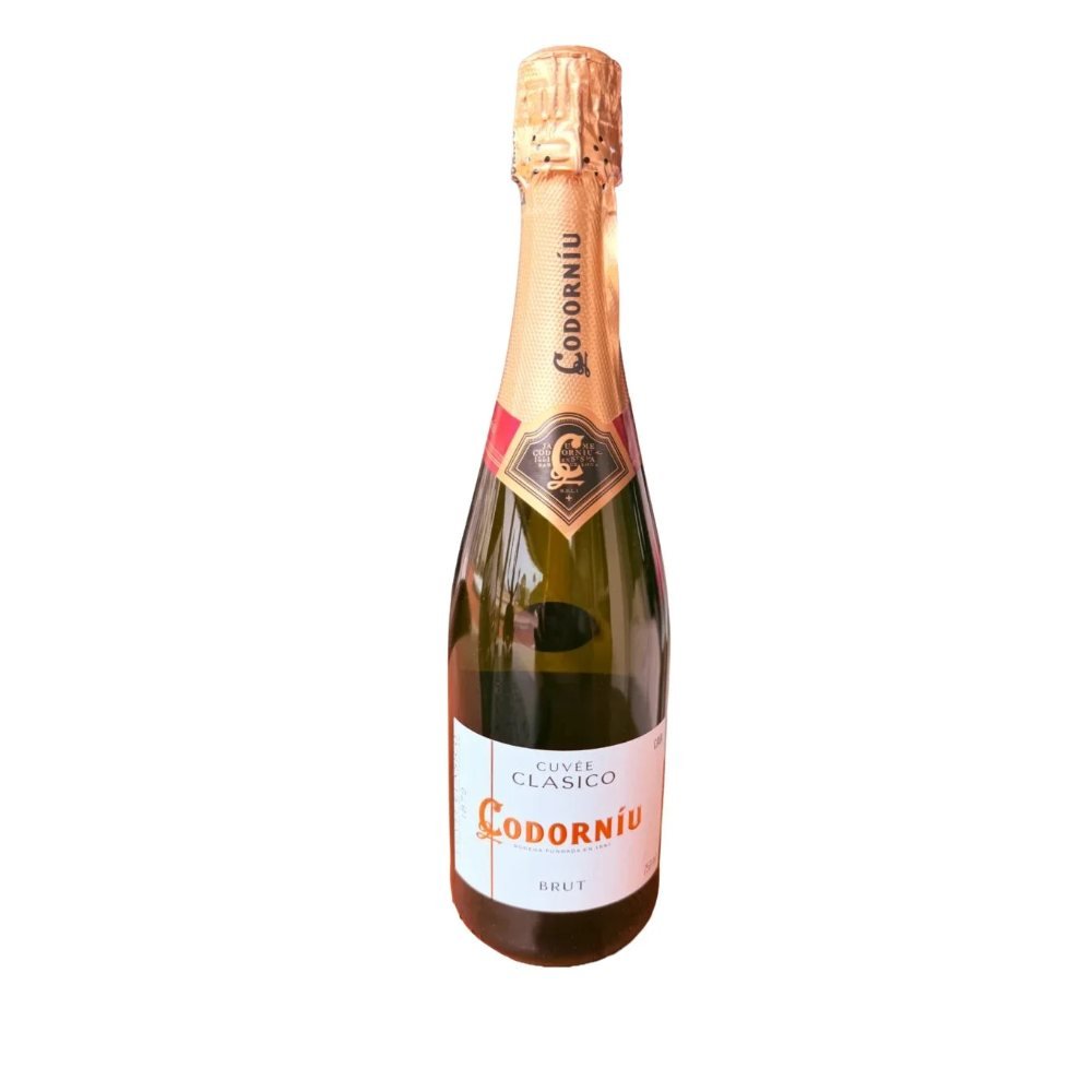 Garrafa de espumante espanhol Codorniu Clásico Brut